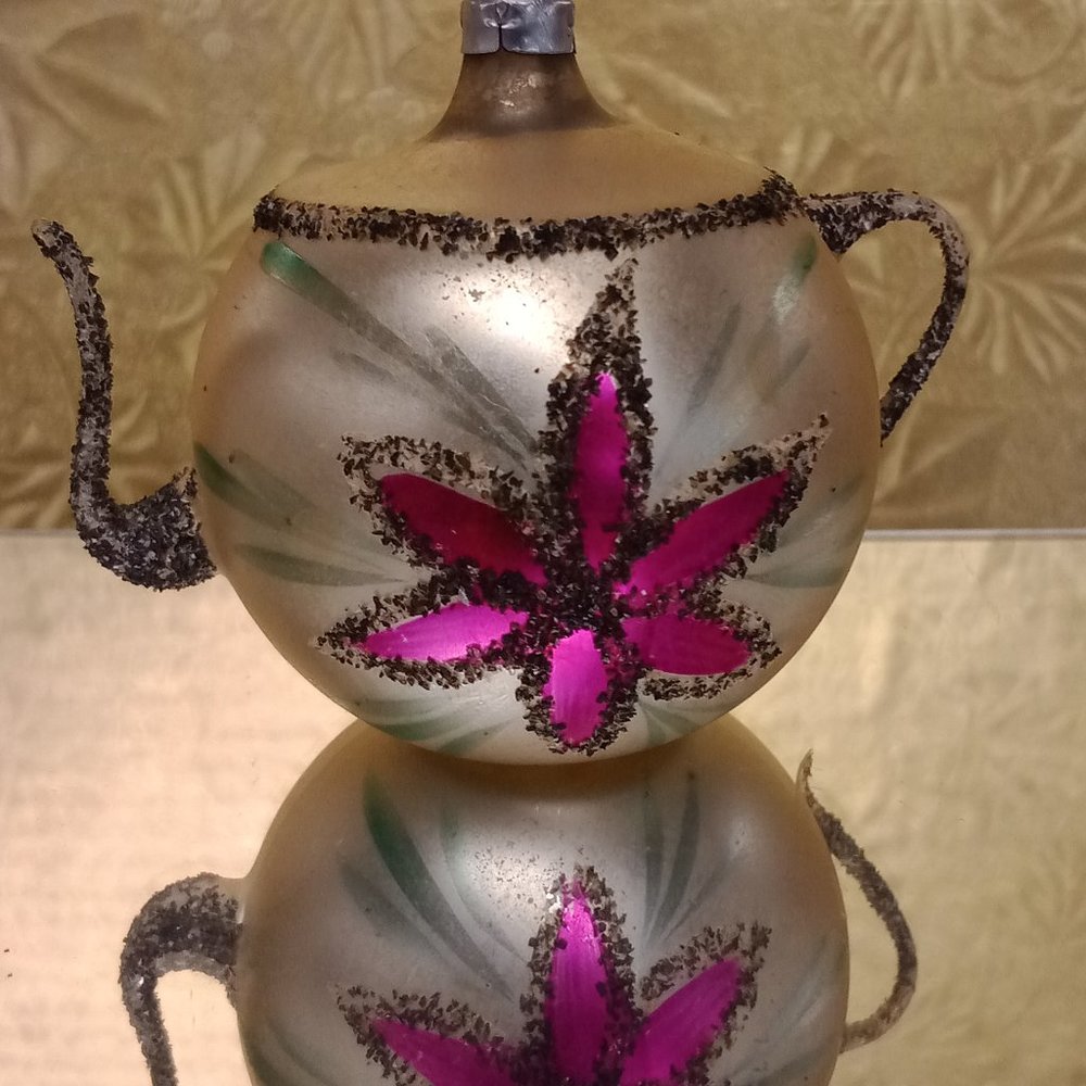 Vintage West German Xmas ornament.
